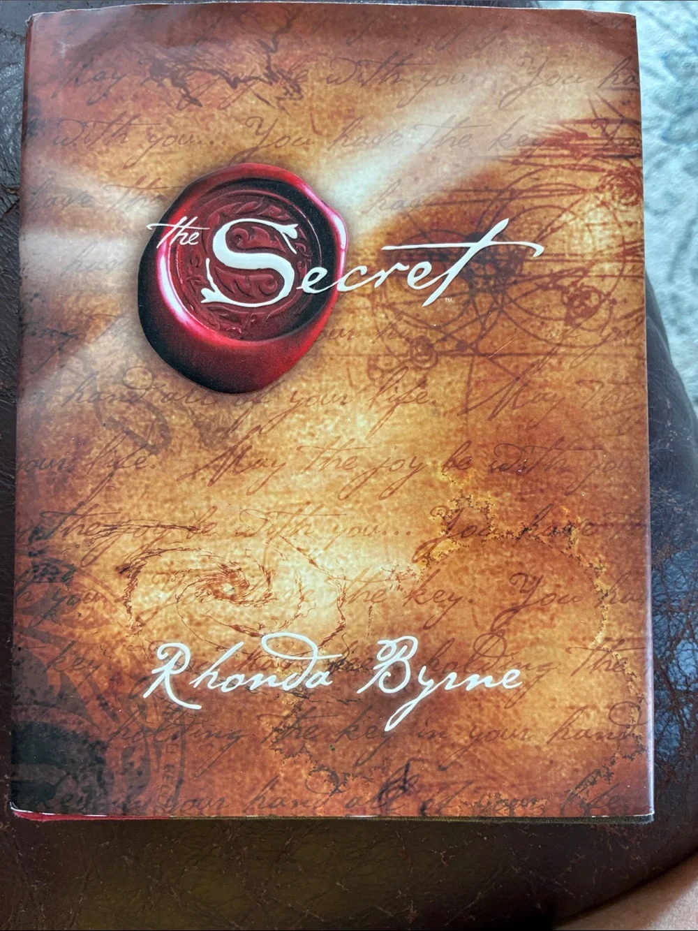 The Secret by - Red/Brown Cover